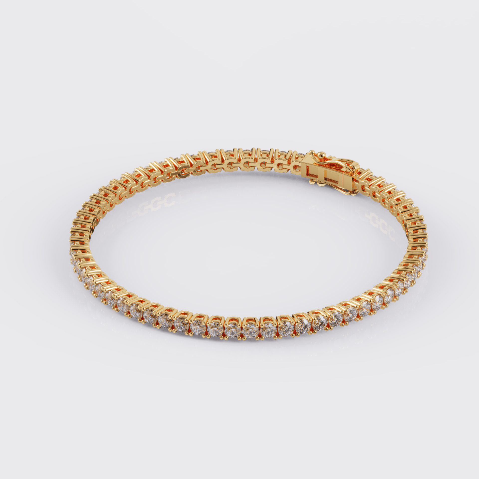 24k Rose Gold Titanium Magnetic Bracelet Bangle, Gold Bangles – HandTstudio
