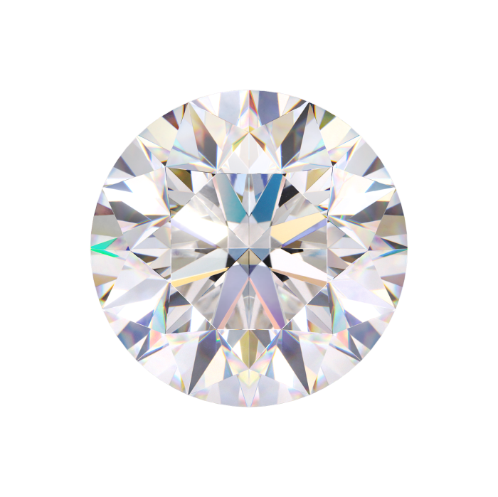 10 carat round-brilliant G color Certified Loose Moissanite - FARO para toda la vida